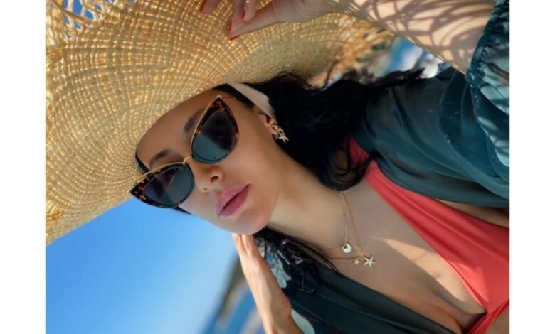 Supermodel Nesrin Sanad is An Ambassador for the Famous Apm Monaco Brand.