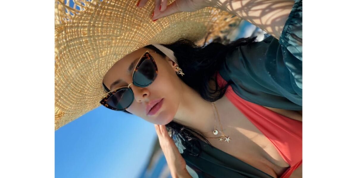Supermodel Nesrin Sanad is An Ambassador for the Famous Apm Monaco Brand.