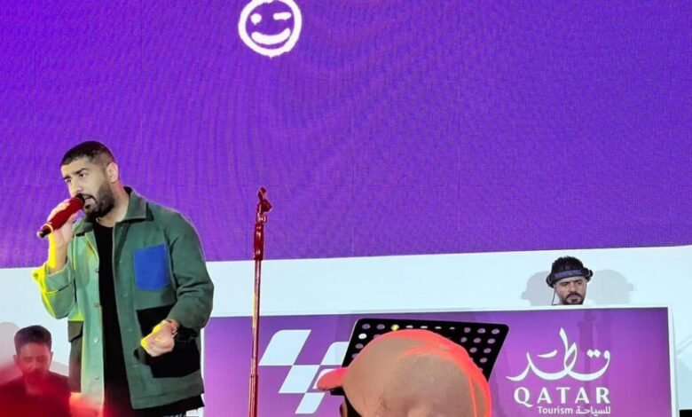 أحيا بدر الشعيبي الحفل الختامي لبطولة موتو جي بي العالمية ل 2022